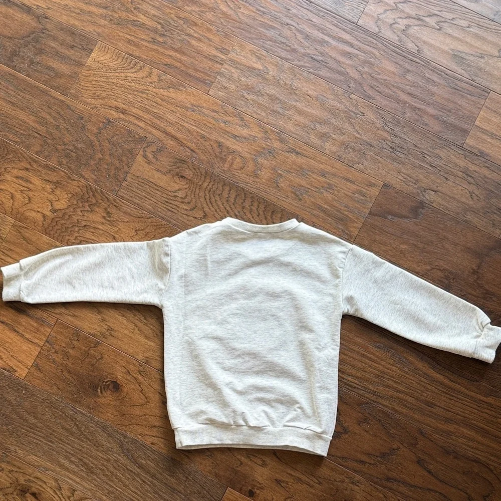 4T - 5T Game Day Football Sweatshirt and Football Flare Bellbottom Pants Set